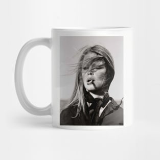 pretty smoke bardot Mug